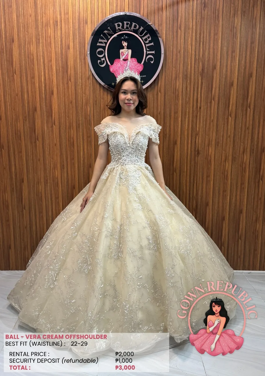 Ball Gowns: Cream 183